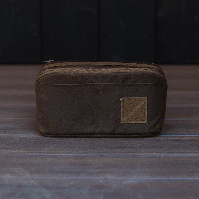 EVERGOODS Carryology x EVERGOODS GRIFFIN EDITION CAP2 Civic Access Pouch 2L Waxed Cotton Waxed Tan [エバーグッズ]