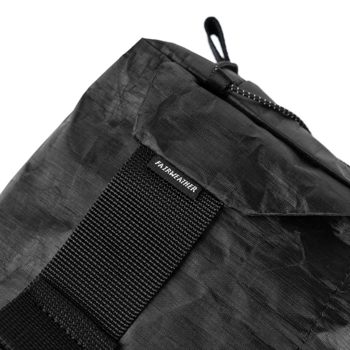 [最短当日出荷] FAIRWEATHER hip pack dcf hybrid/black [フェアウェザー]