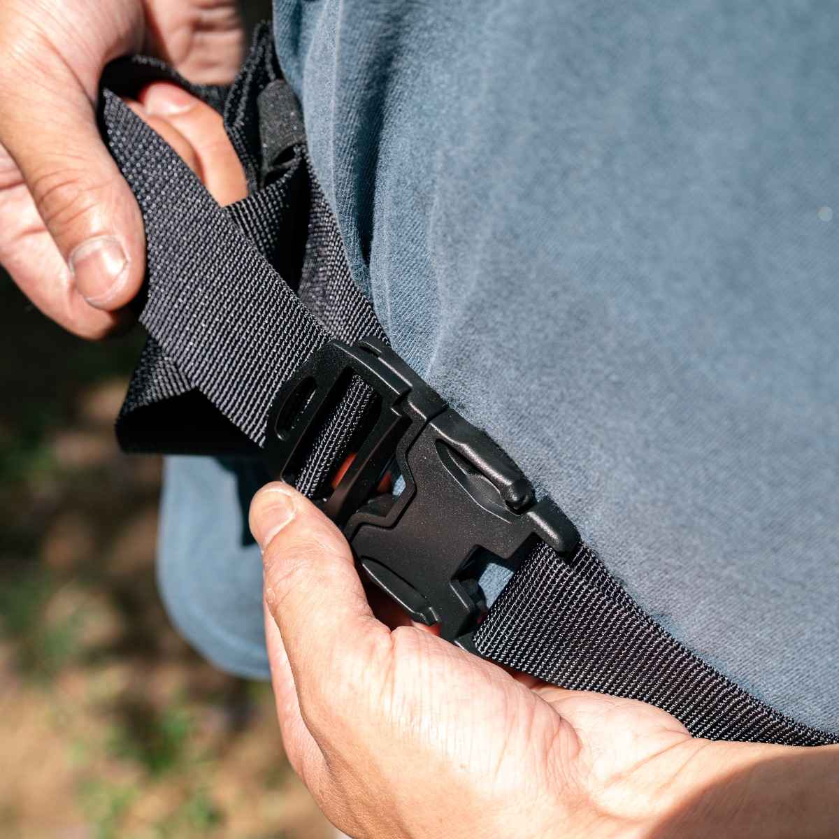 [最短当日出荷] FAIRWEATHER hip pack dcf hybrid/black [フェアウェザー]