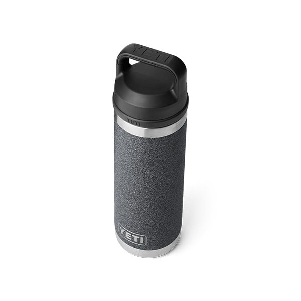 [当日出荷可] YETI 18oz WATER BOTTLE WITH CHUG CAP BLACK STONE [イエティ]