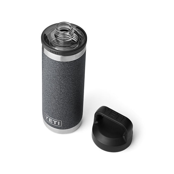 [当日出荷可] YETI 18oz WATER BOTTLE WITH CHUG CAP BLACK STONE [イエティ]