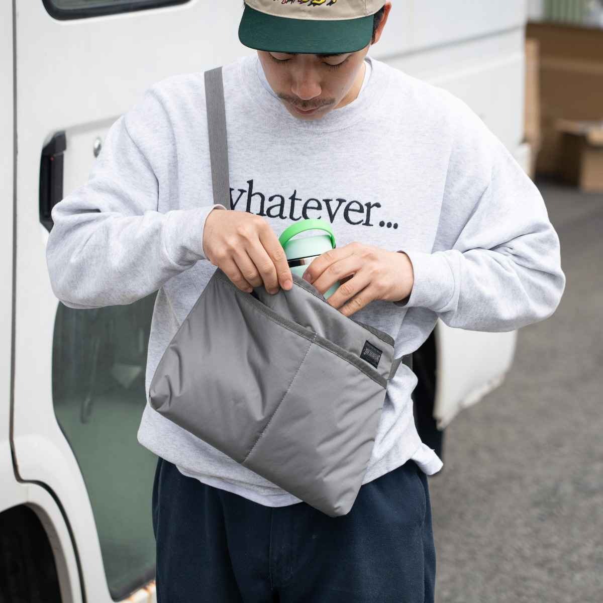 BLUE LUG stroll sacoche padding gray [ブルーラグ]