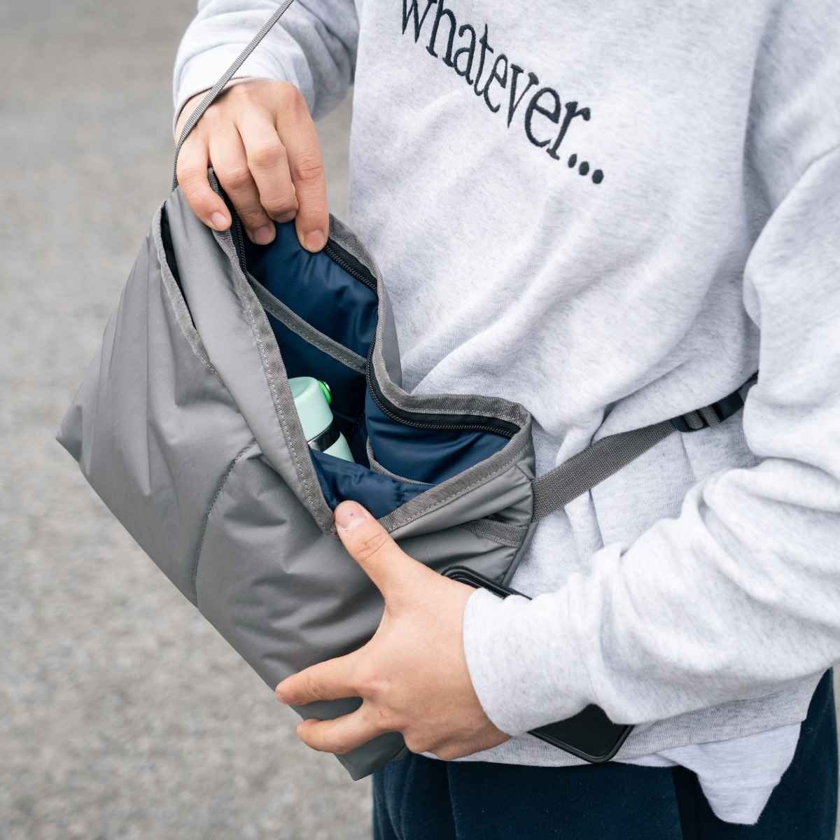 BLUE LUG stroll sacoche padding gray [ブルーラグ]