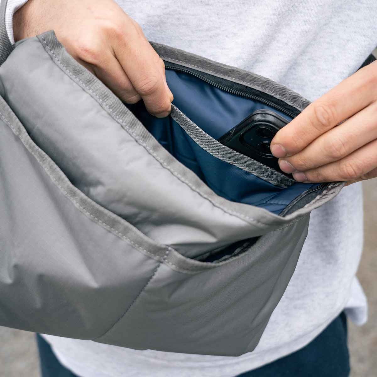 BLUE LUG stroll sacoche padding gray [ブルーラグ]