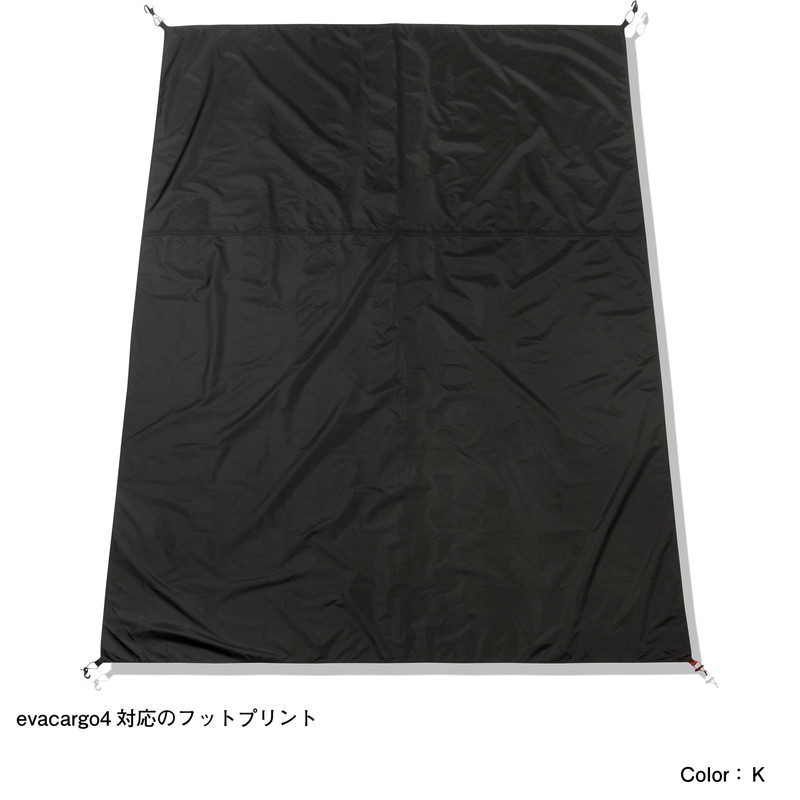 THE NORTH FACE Footprint/Evacargo 4 ブラック (K) [ザ・ノース・フェイス]