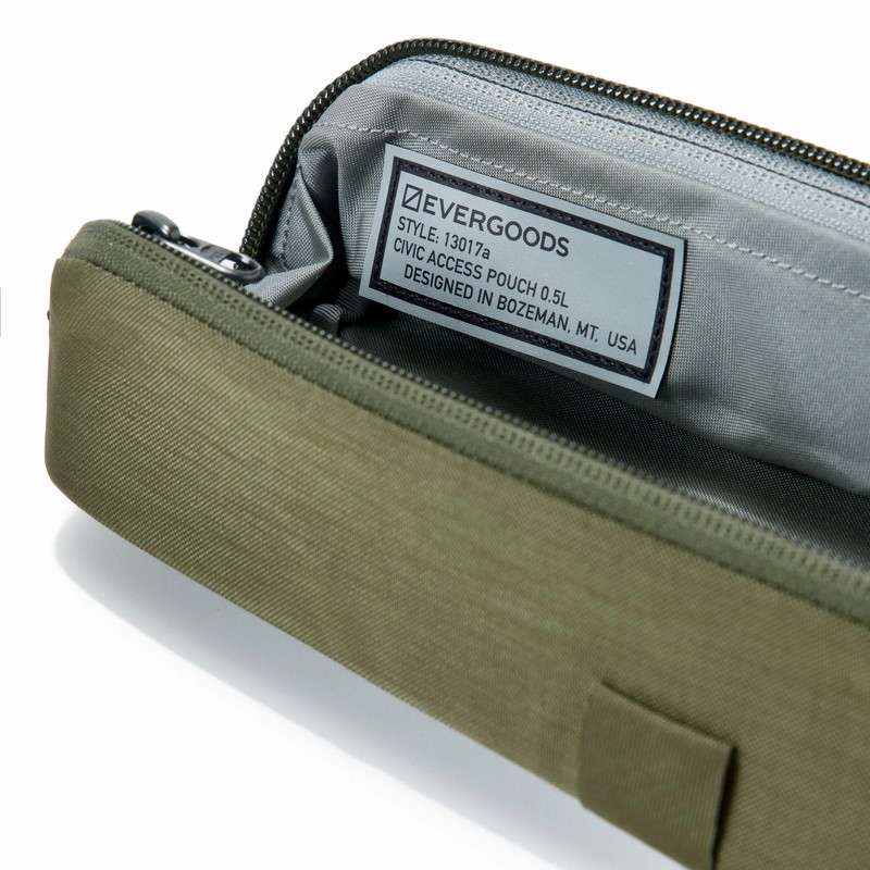 [当日出荷可] EVERGOODS CAP0.5 - Civic Access Pouch 0.5L OD Green [エバーグッズ]