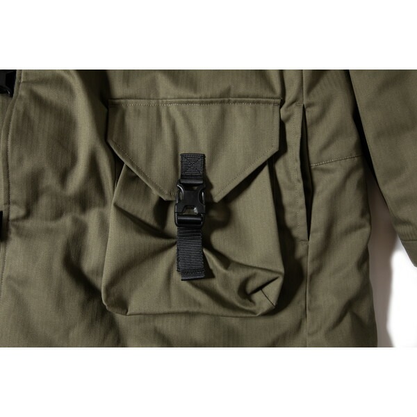 Grip Swany FP Fireman Coat Olive [グリップスワニー]