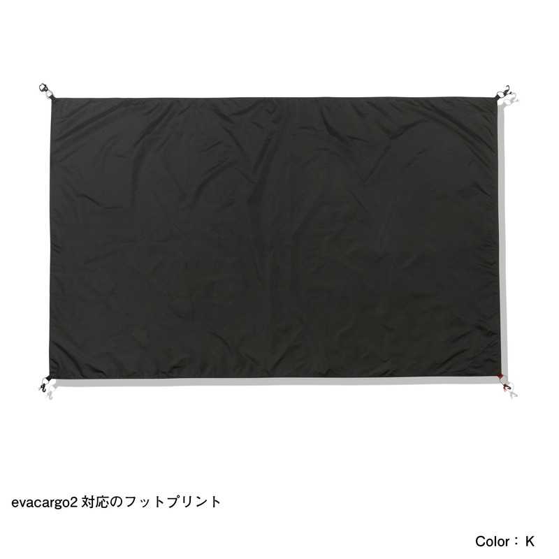 THE NORTH FACE Footprint/Evacargo 2 ブラック (K) [ザ・ノース・フェイス]