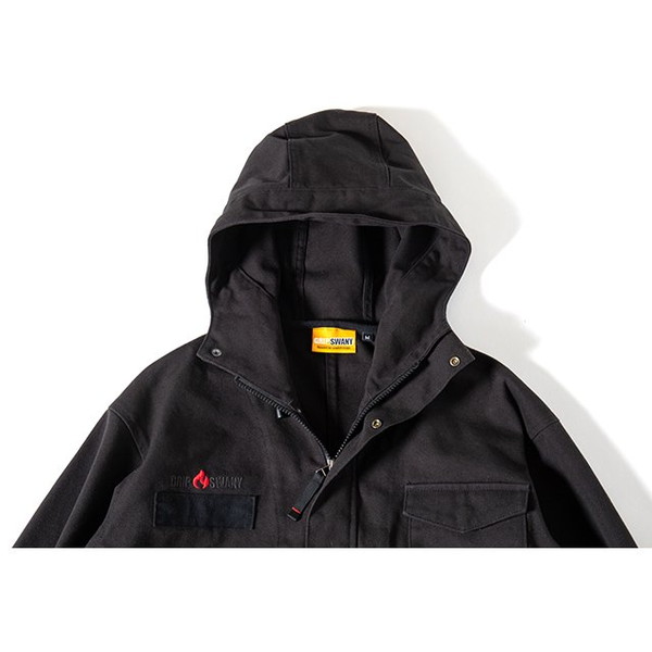Grip Swany Womens Camp Parka Black [グリップスワニー]