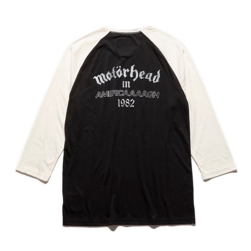 [当日出荷対応 平日12:00まで] ROARK RUN AMOK MOTORHEAD MATHIS RAGLAN [ランアモック]