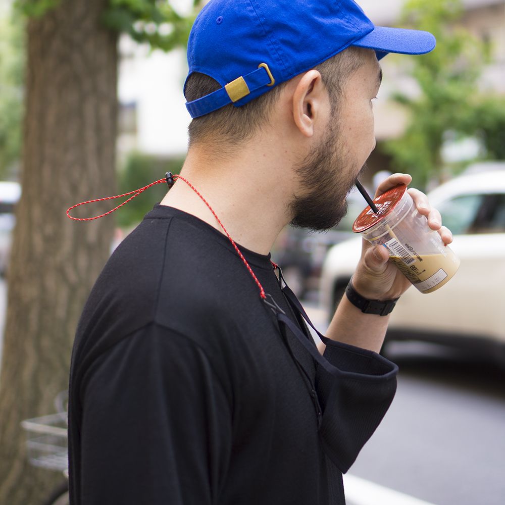 [当日出荷可] BLUE LUG mask cord Red [ブルーラグ]