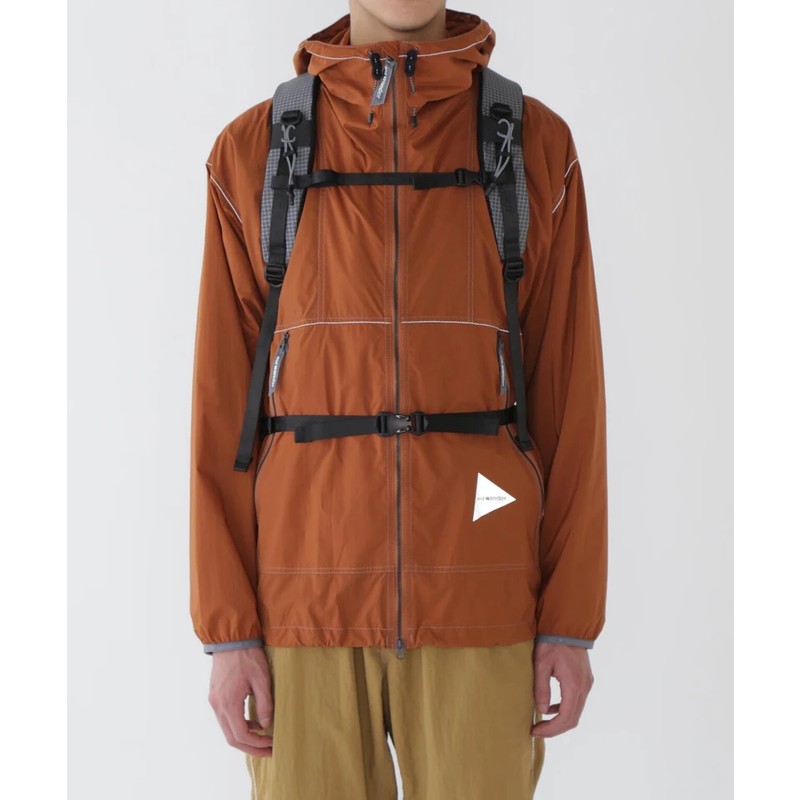 [当日出荷可] and wander ocean rip 25L backpack off white [アンドワンダー]