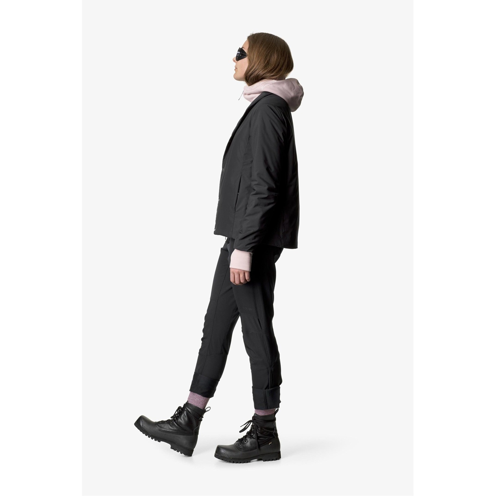 Houdini Womens Enfold Jacket true black [フーディニ]