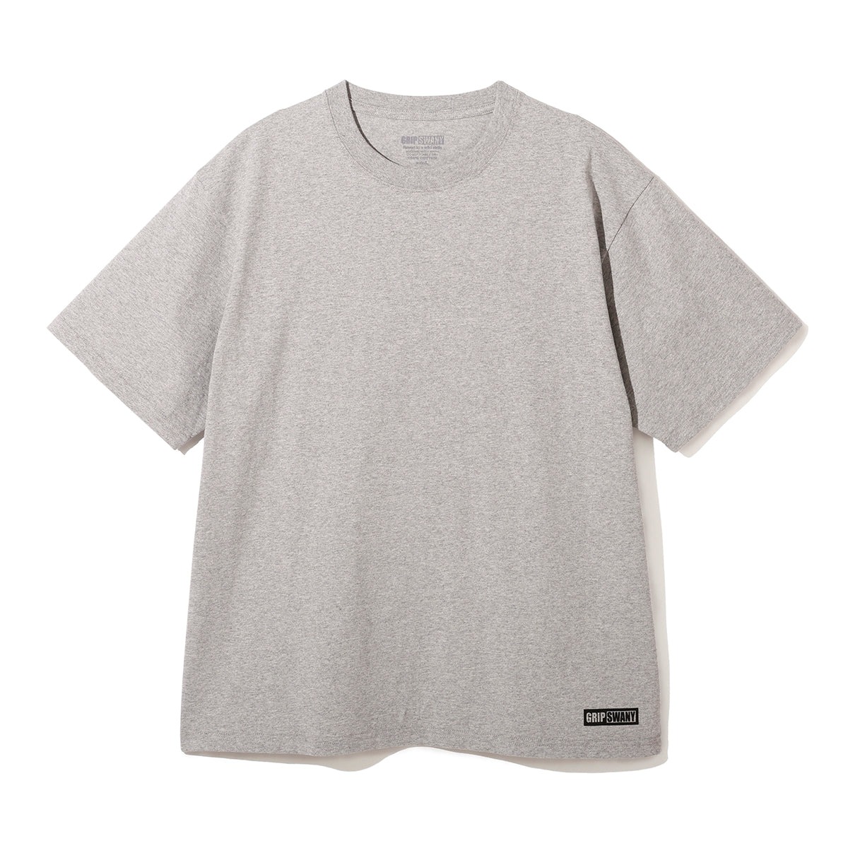Grip Swany GSMCT-121 TRAVERING BEAR TEE HEATHER GRAY [グリップスワニー]