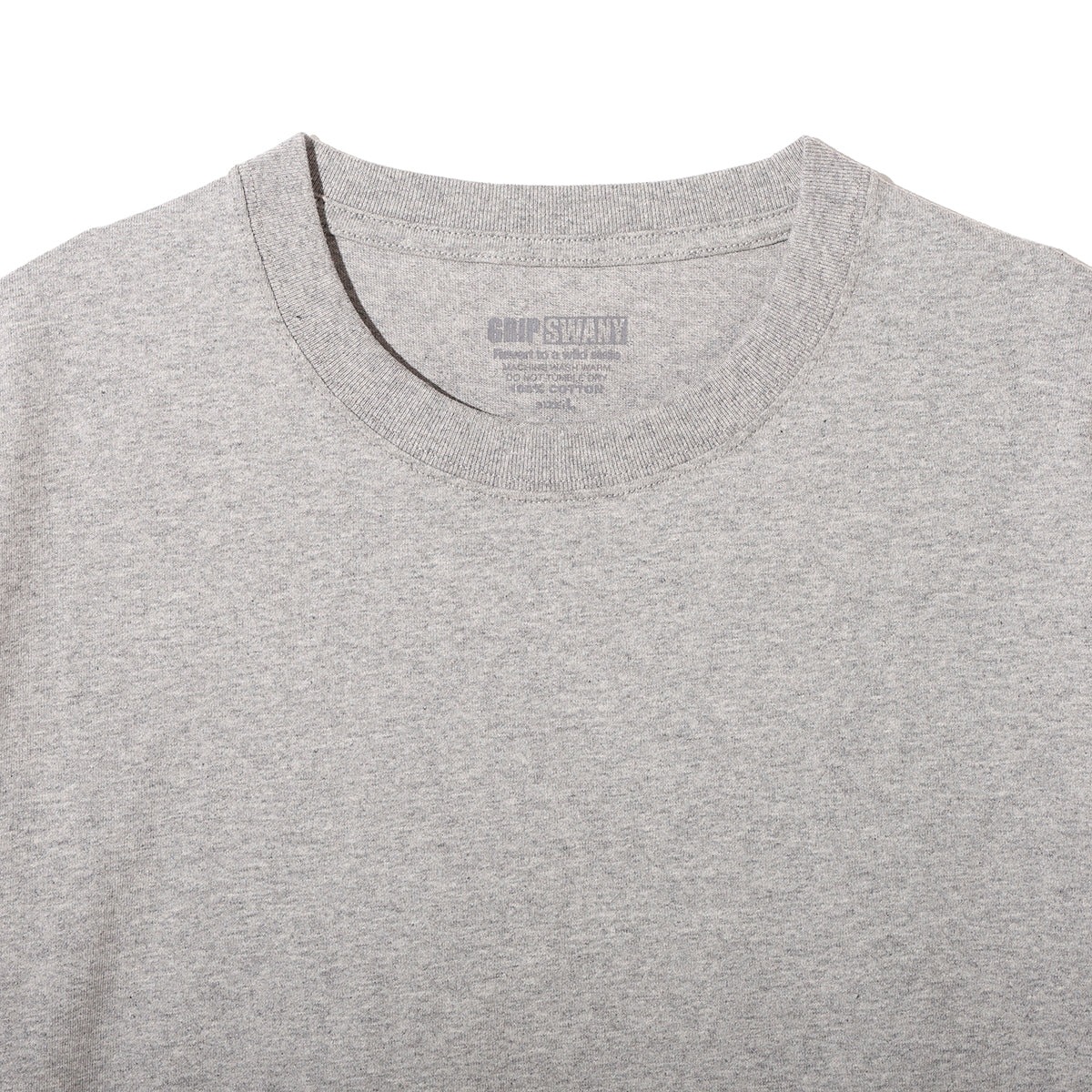 Grip Swany GSMCT-121 TRAVERING BEAR TEE HEATHER GRAY [グリップスワニー]