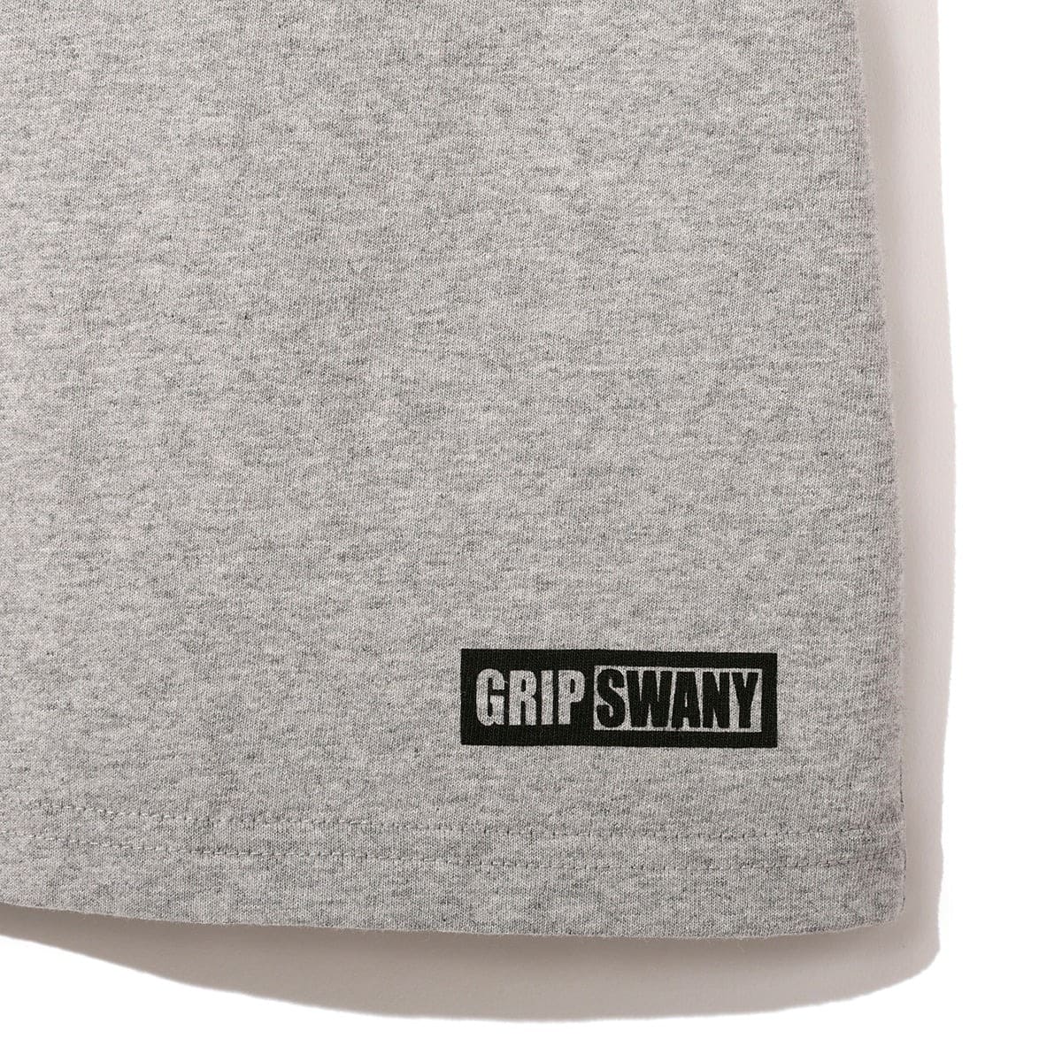 Grip Swany GSMCT-121 TRAVERING BEAR TEE HEATHER GRAY [グリップスワニー]