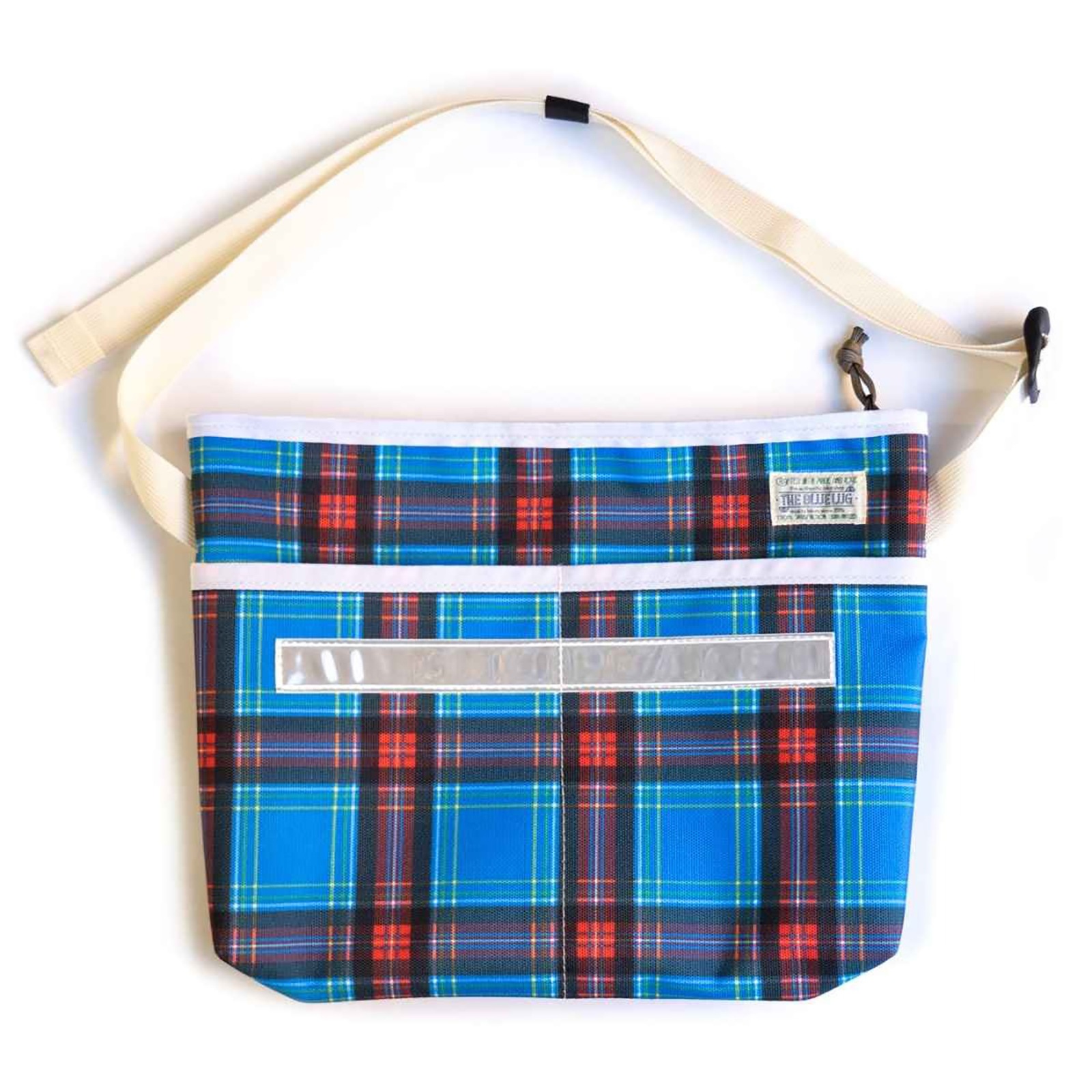BLUE LUG stroll sacoche blue check/reflector [ブルーラグ]
