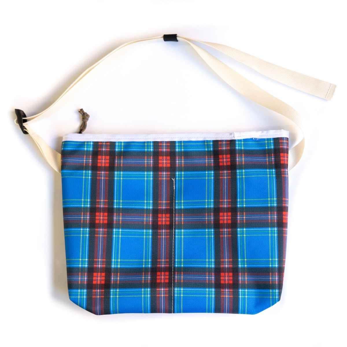 BLUE LUG stroll sacoche blue check/reflector [ブルーラグ]