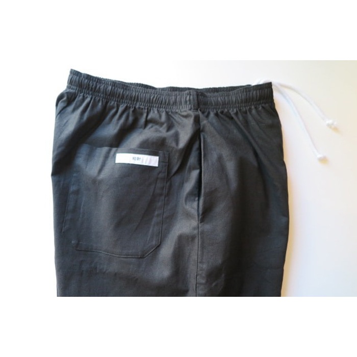 voiry SUNDAY PANTS-C/LINEN BLACK [ヴォイリー]