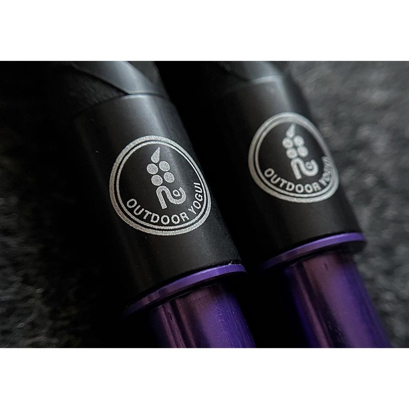 【予約商品 2月下旬頃入荷予定】 Outdoor Yogui Carbon Trekking Poles Black/Blue Joint [アウトドアヨギー]