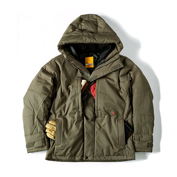 Grip Swany Fireproof Down Jkt Olive [グリップスワニー]