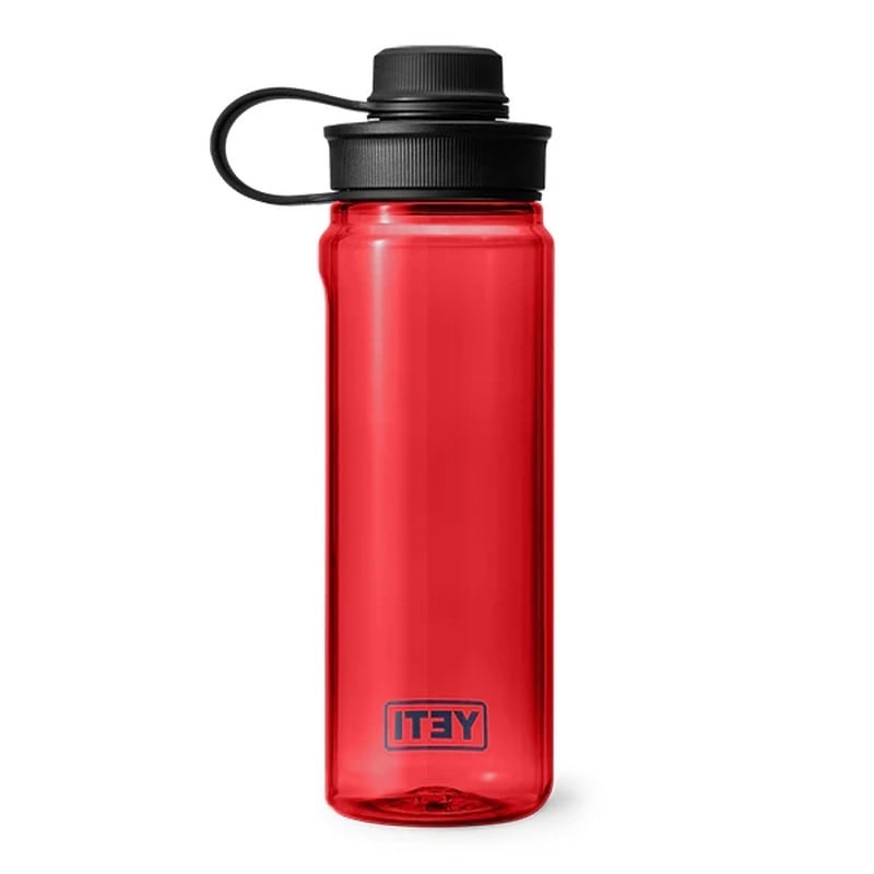 YETI YONDER 750 ml WATER BOTTLE WITH TETHER CAP RESCUE RED [イエティ]
