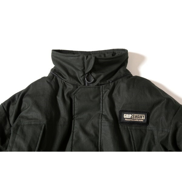 Grip Swany FP Monster Short Parka Black [グリップスワニー]