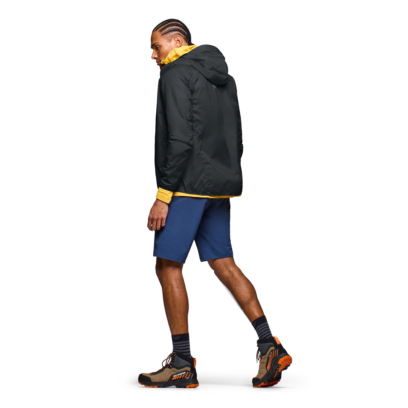 NORRONA falketind aero60 Zip Hood M's Caviar [ノローナ]