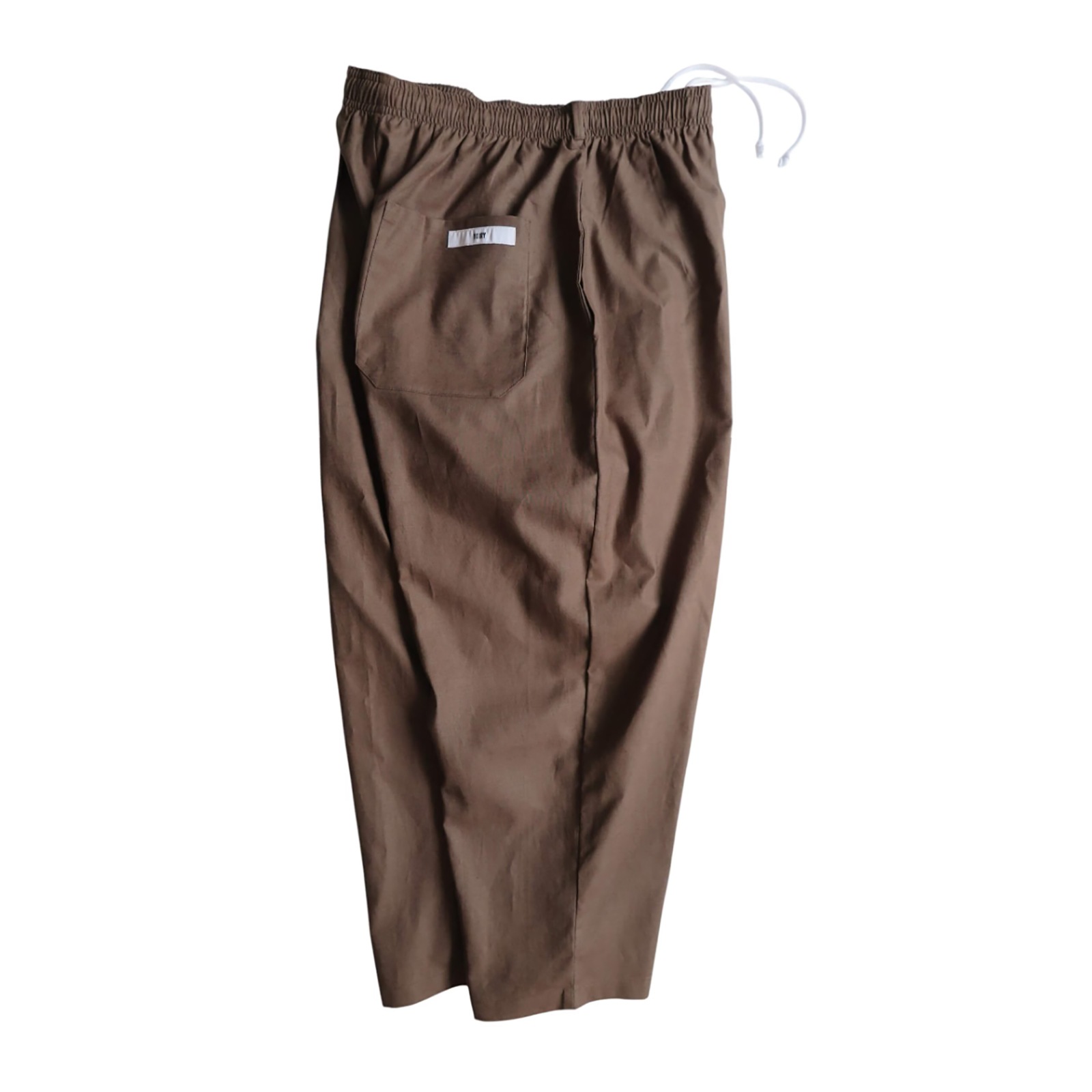 voiry SUNDAY PANTS-C/LINEN BROWN [ヴォイリー]