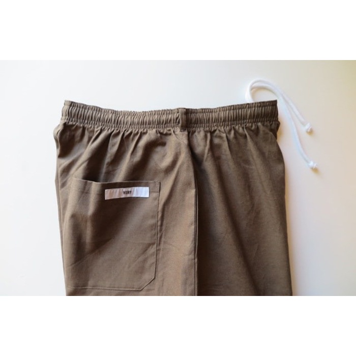 voiry SUNDAY PANTS-C/LINEN BROWN [ヴォイリー]