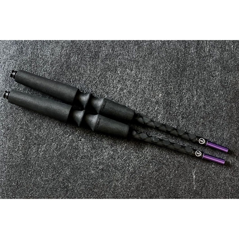 【予約商品 2月下旬頃入荷予定】 Outdoor Yogui Carbon Trekking Poles Black/Black Joint [アウトドアヨギー]