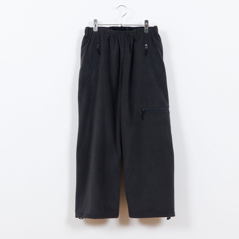 AXESQUIN.MODIFIED Retro Fleece Wide Pants 2.0 Charcoal [アクシーズクイン モディファイド]