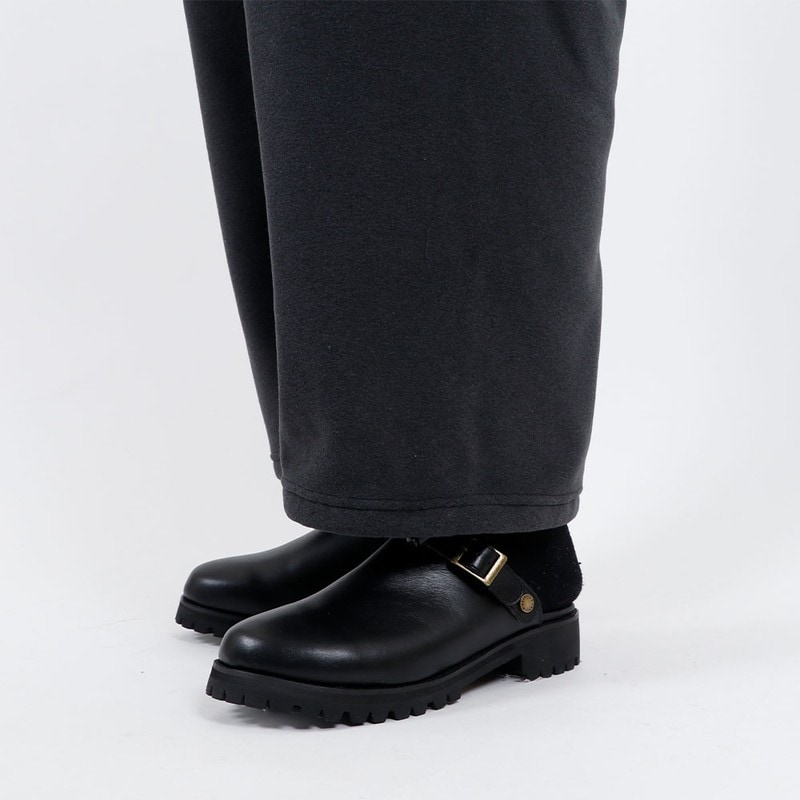 AXESQUIN.MODIFIED Retro Fleece Wide Pants 2.0 Charcoal [アクシーズクイン モディファイド]