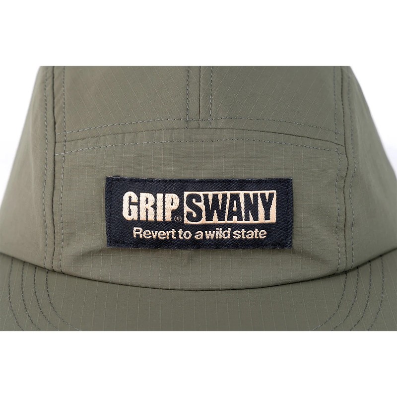 Grip Swany Box Logo Cap Olive [グリップスワニー]