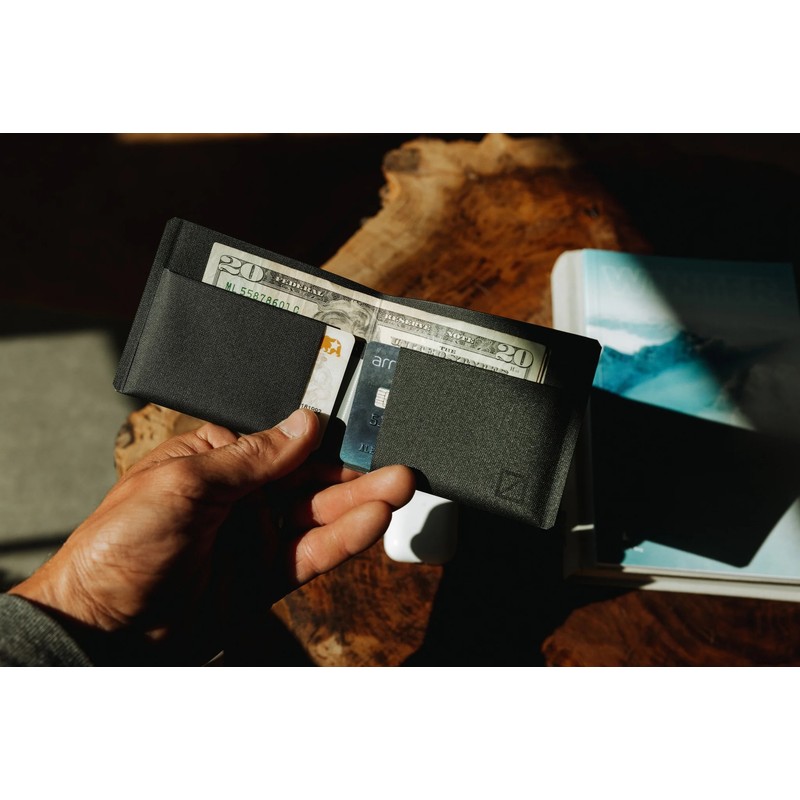 [最短当日出荷] EVERGOODS Element Bifold Wallet Solution Black [エバーグッズ]