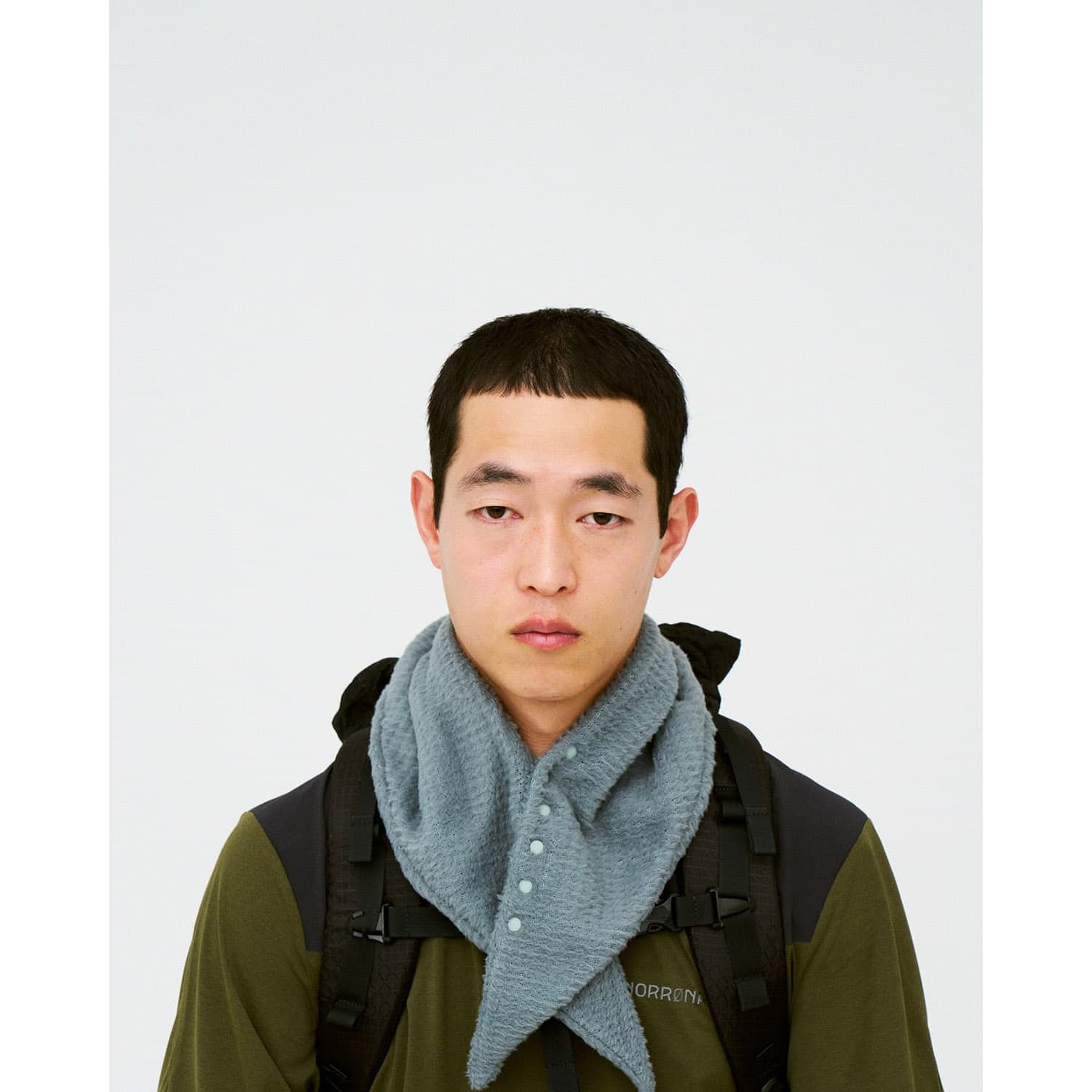 [当日出荷可][20%OFF] halo commodity Alpha Stole Grey [ハロコモディティ]