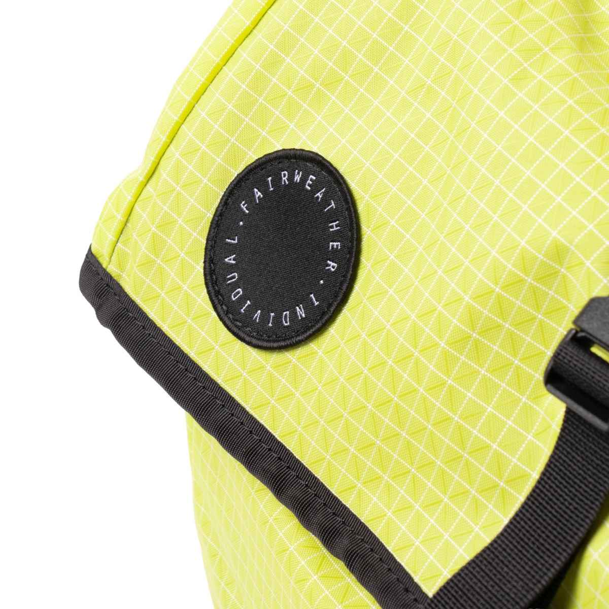 [当日出荷可] FAIRWEATHER brompton bag mini hmpe rip/lime フレームあり [フェアウェザー]