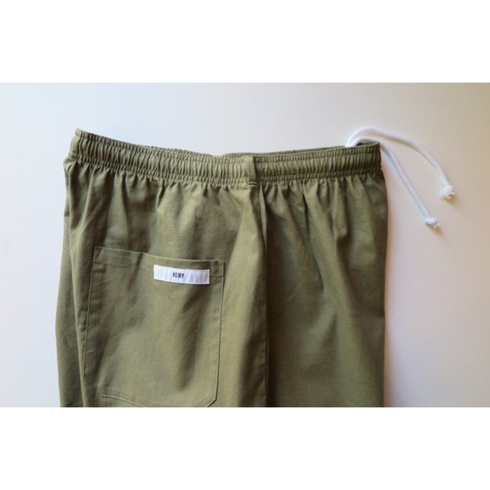 voiry SUNDAY PANTS-C/LINEN KHAKI [ヴォイリー]
