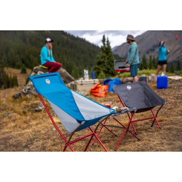 BIG AGNES ビッグシックス キャンプチェア ブルー/グレー
