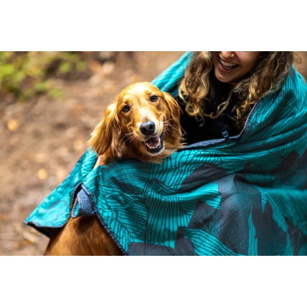 eno FieldDay Blanket Mountains to Sea | Seafoam [イノー]