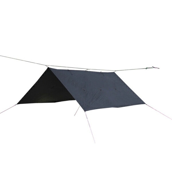信頼への信頼 Bush Craft 300×290cm ブルーステッチ 3×3 TARP ORIGAMI テント/タープ