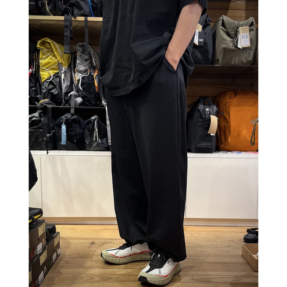 AXESQUIN.MODIFIED Warm Big Pants Black [アクシーズクイン モディファイド]