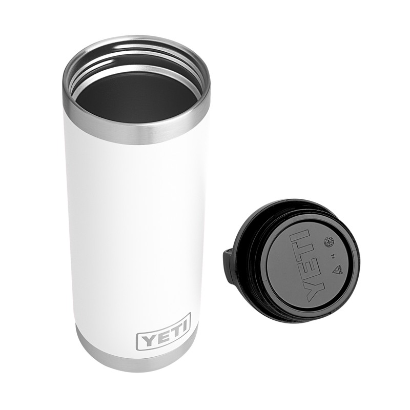 YETI - YETI イエティ Rambler ランブラー 18オンス　ホワイト 当日出荷可] YETI R. 18 oz WATER BOTTLE WITH CHUG CAP WHITE