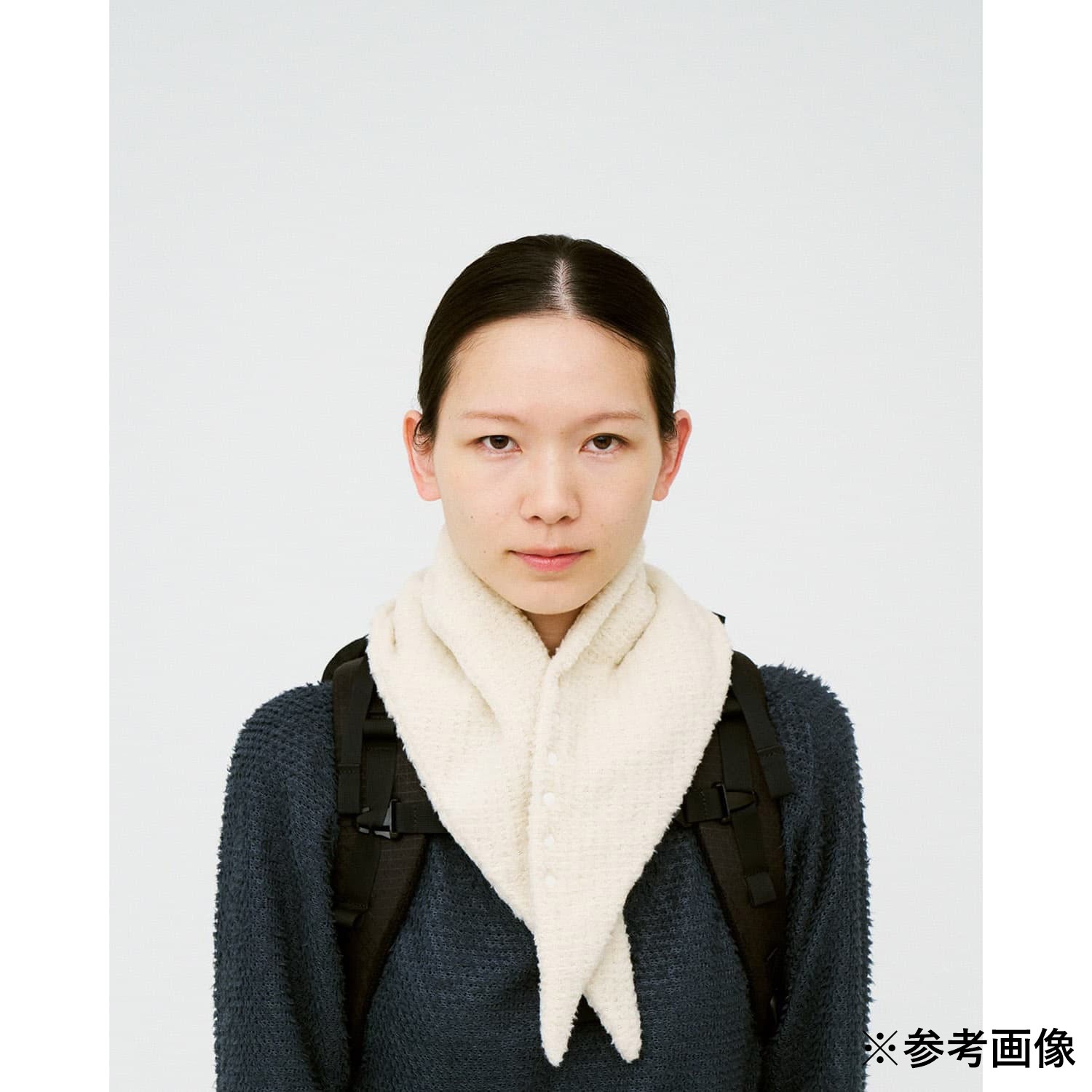 [当日出荷可][20%OFF] halo commodity Alpha Stole Ivory [ハロコモディティ]