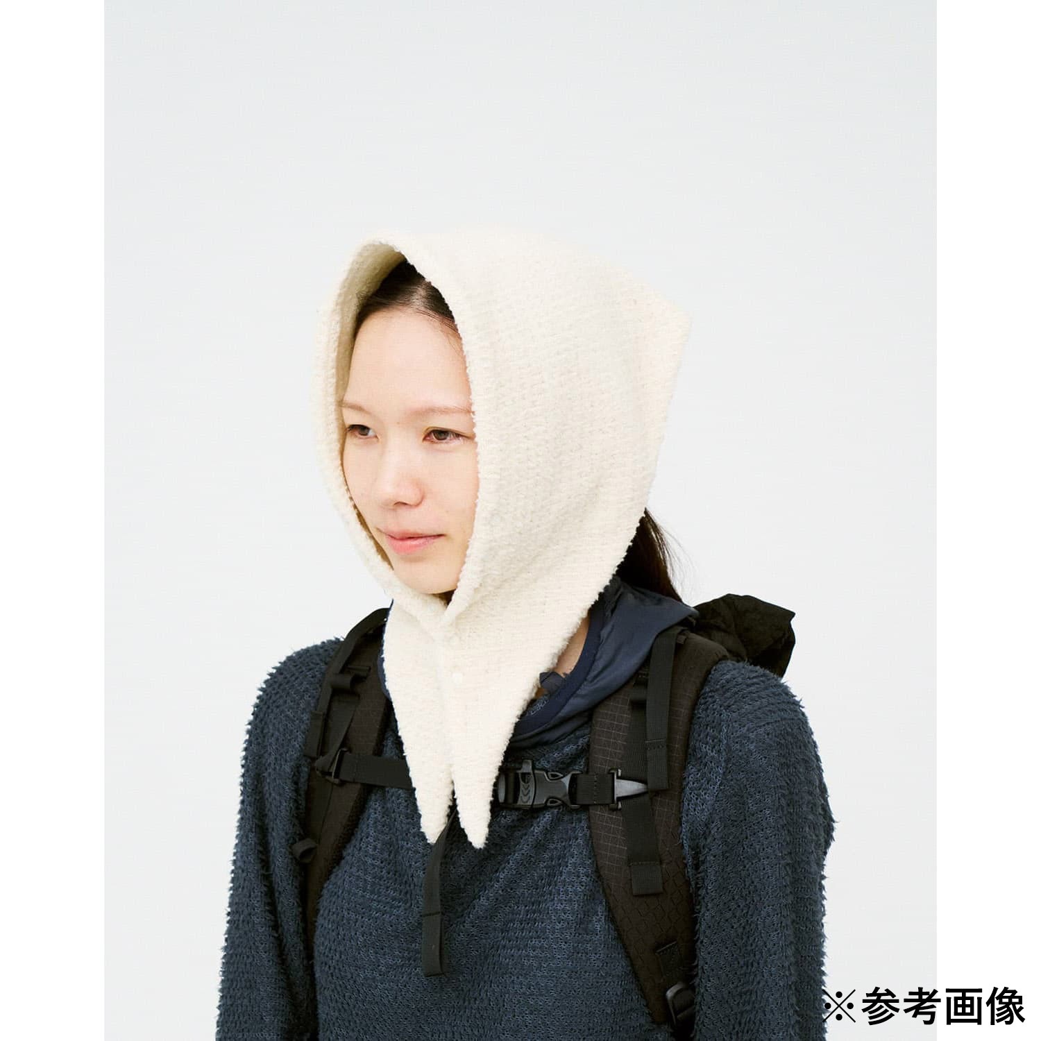 [当日出荷可][20%OFF] halo commodity Alpha Stole Ivory [ハロコモディティ]