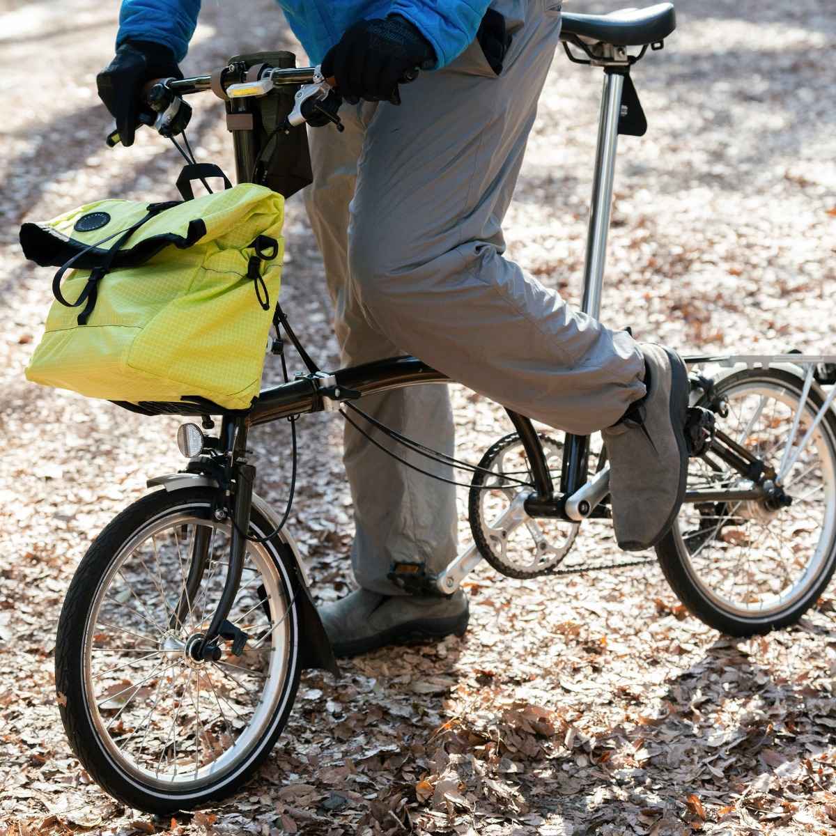 [当日出荷可] FAIRWEATHER brompton bag mini hmpe rip/lime フレームなし [フェアウェザー]