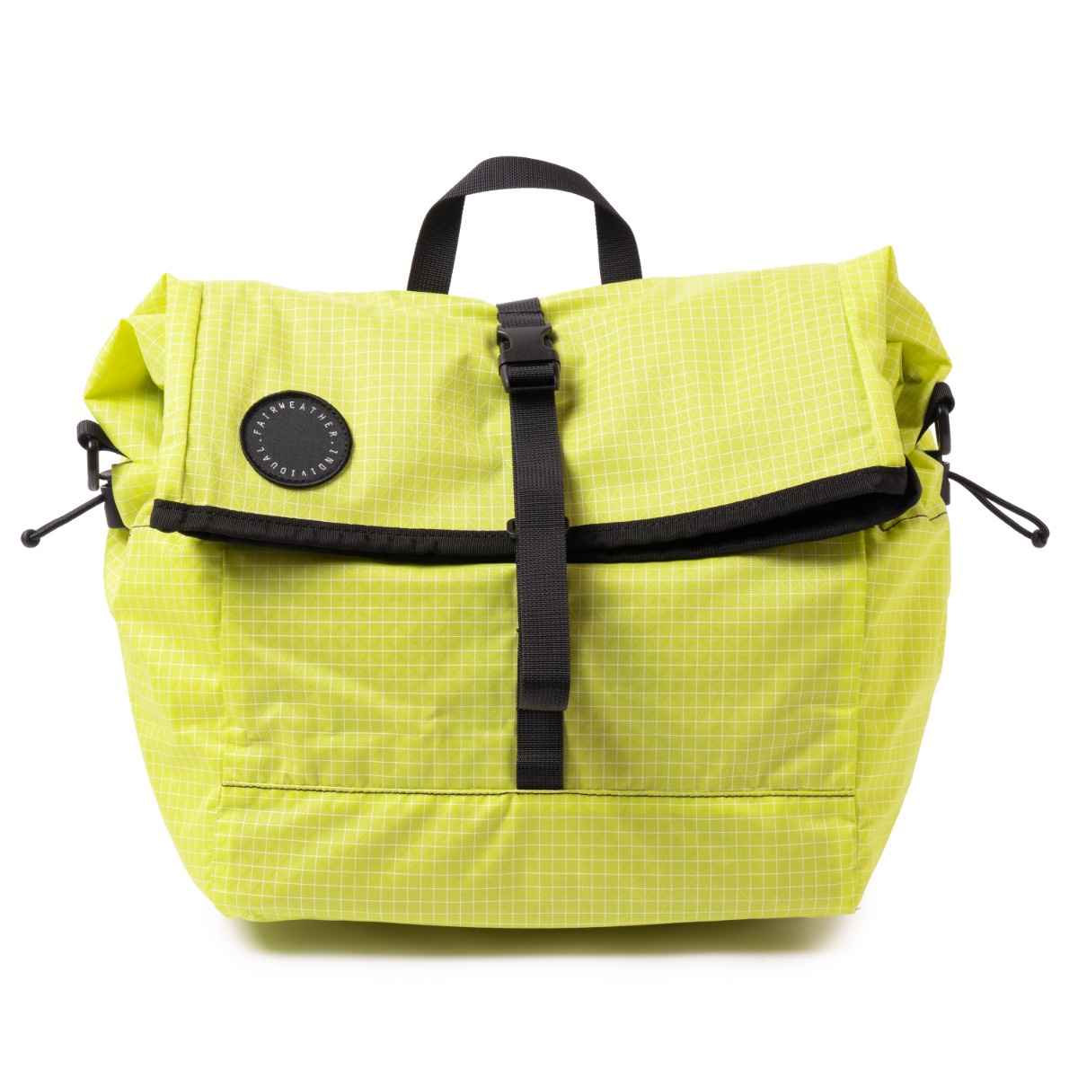 [当日出荷可] FAIRWEATHER brompton bag mini hmpe rip/lime フレームなし [フェアウェザー]