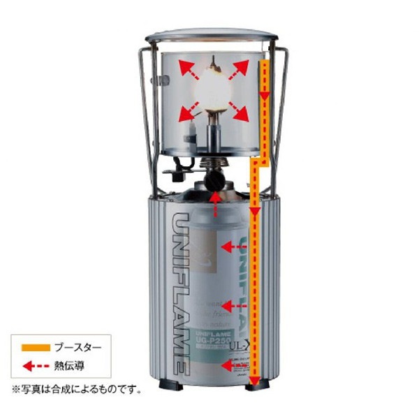 UNIFLAME フォールディングガスランタン UL-X アンヴィル [ユニフレーム]