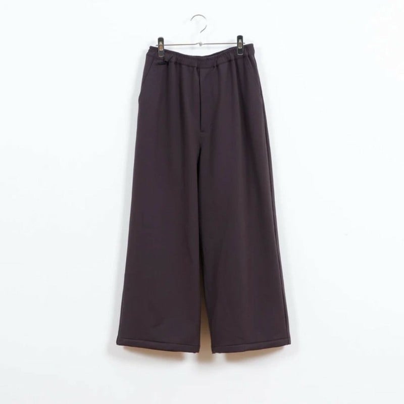 当日出荷可] AXESQUIN.MODIFIED Warm Big Pants Charcoal