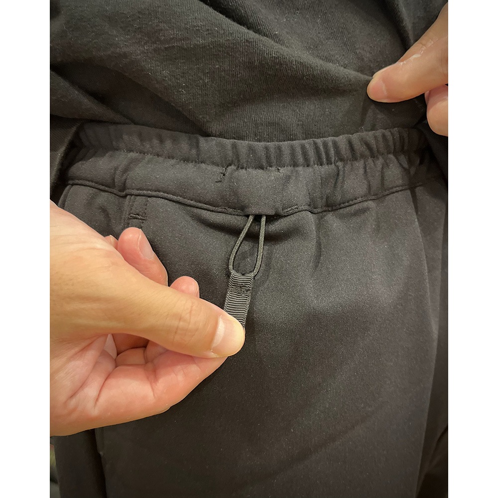 AXESQUIN.MODIFIED Warm Big Pants Charcoal [アクシーズクイン モディファイド]